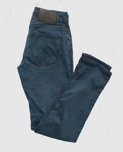 Corneliani Marlinn Trousers Men Size 32x32" Blue Pants Jeans Lightweight Summer - Picture 1 of 17