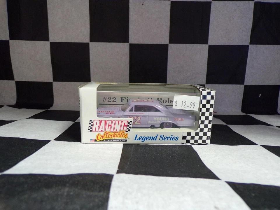 Gara Figurine Fireball Roberts #22 Leggenda Serie Nascar 1:64 Scala - Immagine 1 di 4