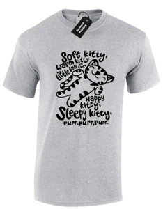SOFT KITTY MENS T SHIRT FUNNY BIG SHELDON THEORY COOPER BANG DESIGN S - 5XL - Foto 1 di 10