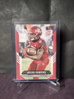 2021 Score Red #315 Javian Hawkins RC - Image 1 of 2