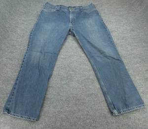 Pantalones de mezclilla Carhartt para hombre 40x32 azul calce relajado ropa de trabajo al aire libre (se adapta a 39x31) - Imagen 1 de 19