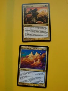 Mayael's Aria and Sovereign of lost alara.  Alara Reborn 2 MTG cards - Picture 1 of 7