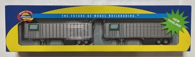 Внешние почтовые прицепы Athearn Penn Central 40 футов в масштабе HO (2) упаковка новые из старых запасов - Изображение 1 из 4