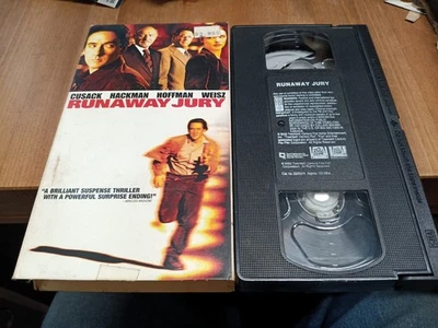 Runaway Jury VHS 2004 John Cusack Blue Tape  Foto 1 de 2