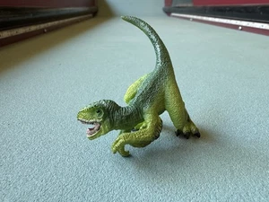 Schleich Miniature Green Velociraptor Dinosaur Figure 2014 Prehistoric Mini Toy - Picture 1 of 9