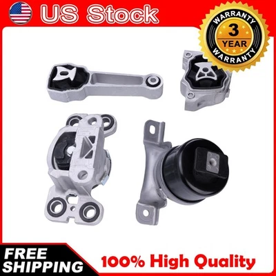 4PCS Engine Mount Kit Fit Volvo XC60 S80 XC70 S60 V60 V70 2007-2016 A4070 Foto 1 de 4