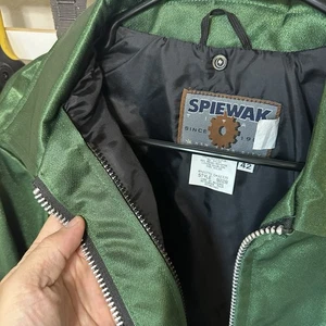NWOT Vintage Spiewak Titan Green Crew Jacket Coat 42 Large Style 9228 USA Made - Picture 1 of 11