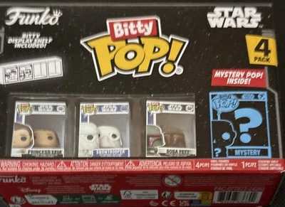 Funko Bitty POP!: Star Wars: El Imperio Contraataca S2 - Paquete de 4 Leia [Juguete Nuevo] Foto 1 de 3
