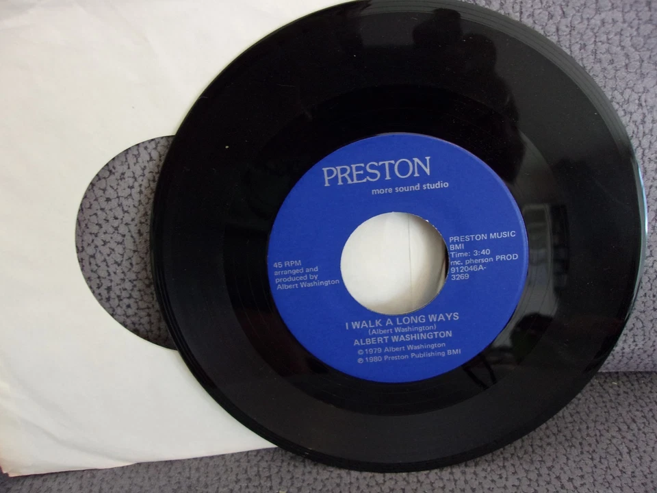 Albert Washington - I Walk A Long Ways - Bild 1 von 1