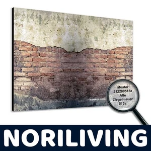 Duschrückwand Alu Muster Wandverkleidung Fugenlos Dusche Alte Ziegelmauer 513 - Bild 1 von 3