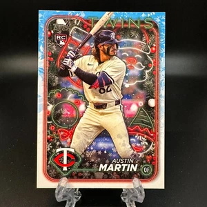 2024 Topps Holiday Austin Martin Rookie #H67 Minnesota Twins - Picture 1 of 2