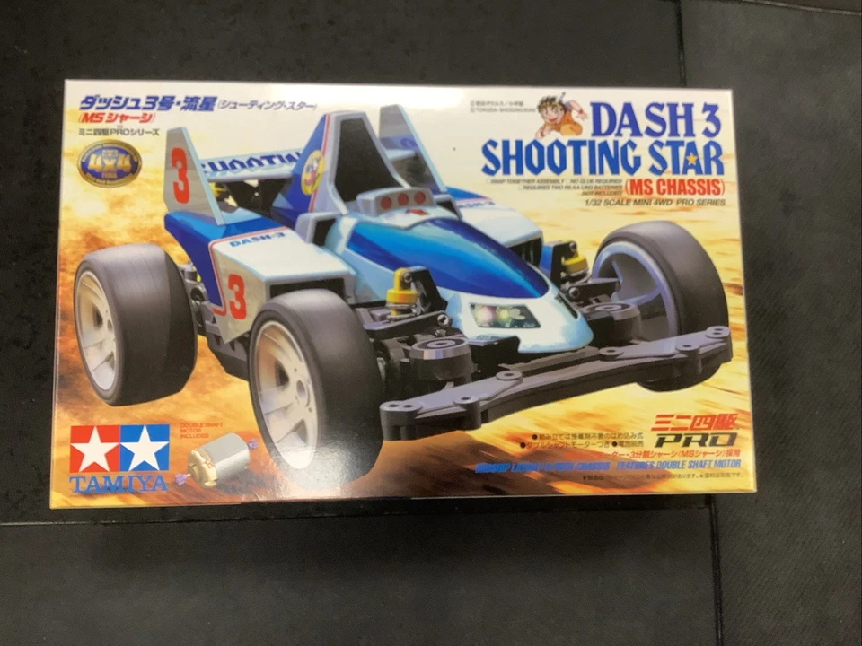 Mini 4wd Pro Dash 3 Shooting Star Ms Chassis Tamiya 18630 1/32 New - Bild 1 von 1