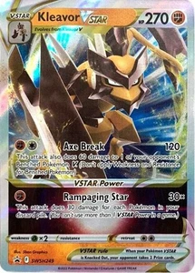 Pokemon Sword & Shield Promo Kleavor VSTAR SWSH249 Promo Holofoil Card - Picture 1 of 1