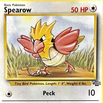 Spearow - Pokémon TCG - Jungle - 62/64 - COMMON ~ MP - Image 1 of 4