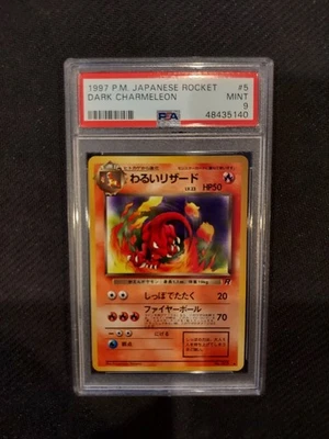 PSA 9 Japanese Rocket Dark Charmeleon - Imagem 1 de 2