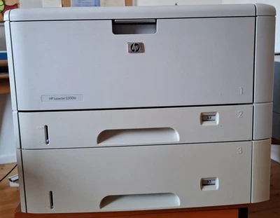 HP Laserjet 5200tn s/w Duplex Laserdrucker LAN USB, Druckformat bis A3 - Bild 1 von 4