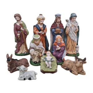 Belén de porcelana de 10 piezas JC Penney Home Collection  - Imagen 1 de 2