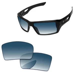 Blue Gradient Polarized Replacement Lens For-Oakley Eyepatch 1&2 OO9136 - Picture 1 of 6