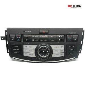 2006-2008 Infiniti M35 M45 Dash Radio Face Climate Control Panel 28395 EH100 - Picture 1 of 6