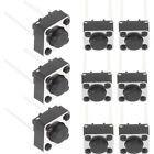 100 Pcs Momentary Push Button Switches Micro 6*6*4.3/5/7mm Two-pin Tact