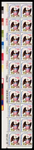 United States Scott 1595 Plate Strip of 20 (1975) Mint NH VF J - Picture 1 of 1