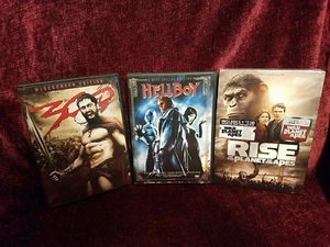 300 - Hellboy - Rise of the Planet of the Apes DVD movie lot - Bild 1 von 9