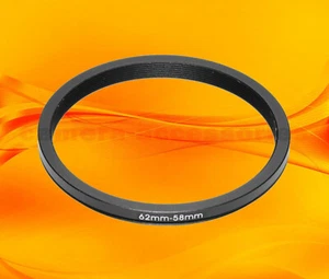 62mm to 58mm 62-58 Stepping Step Down Filter Ring Adapter 62-58mm 62mm-58mm (UK) - Picture 1 of 2