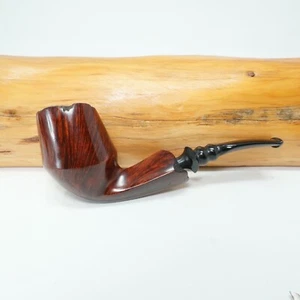 Smooth Danish Freehand Estate Briar Tobacco Smoking Pipe - Picture 1 of 16