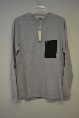 Sovereign Code Mens Bryce Henley Zip Pocket Shirt Choose Color Sz S $45 NWT - Image 1 of 2