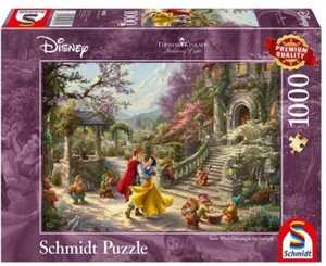 NEW Schmidt Jigsaw Puzzle 1000 Pieces 59625 Snow White Dancing in the - Foto 1 di 2