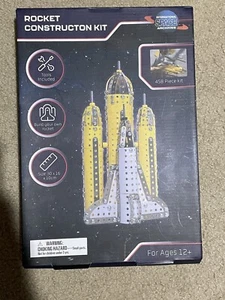 Magnum Brands International Space Archives 458 Piece Rocket Construction Kit - Picture 1 of 8