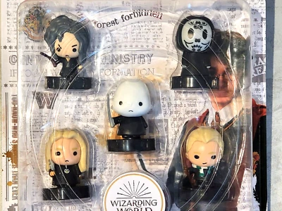 Estampadores de figuras de Harry Potter ~ Bellatrix Mortífago Voldemort Lucius Draco Nuevo en Paquete Foto 1 de 3