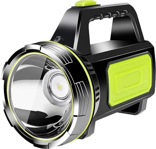 CAMPSLE Hand Torch + Lantern Super Bright LED USB Rechargeable Torch - - Image 1 of 4