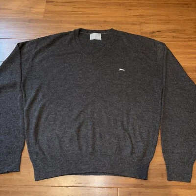 Vintage Le Tigre Sweater Men's XL Gray Warm Classic - Image 1 of 4