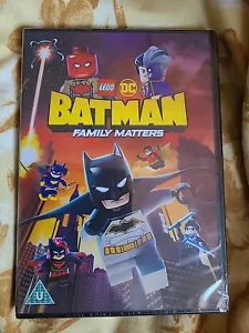 LEGO DC BATMAN FAMILY MATTERS DVD BRAND NEW SEALED - Imagen 1 de 2