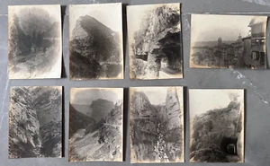 Vintage Photographs Mountain, Cave, People, Landscape - Picture 1 of 8