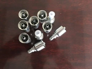 10343-4-4 After-Market 10 PK Style 1/4" Hose X 1/4" Male JIC - Picture 1 of 3