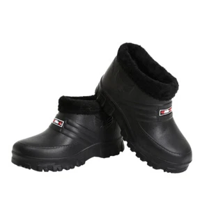 Gepolsterte Herren Schneestiefel Warme Wasserdichte Regenschuhe Winterstiefel - Bild 1 von 6