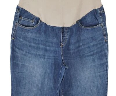 Old Navy Maternity Jeans Womens Size 14 Slim Flare Bootcut Blue Denim - Image 1 of 4