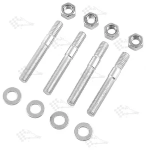 2-1/2 Zoll (Gesamtlänge) Vergaserbolzen - 5/16 Zoll Gewinde - 4er-Pack - Edelbrock Holley - Bild 1 von 2