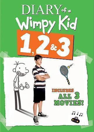 Diary of a Wimpy Kid 1, 2  3 (DVD, 2014, 3-Disc Set)