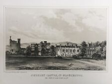 1852 Antique Print; Sudeley Castle, Gloucestershire - Augustus Butler
