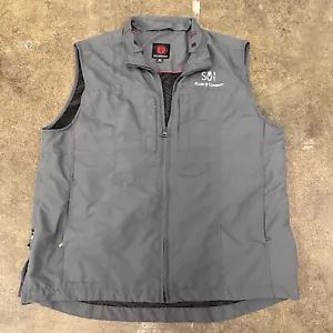 SCOTTEVEST TEC Vest Full Zip Travel Tech Utility Grey Mens XL - Picture 1 of 13