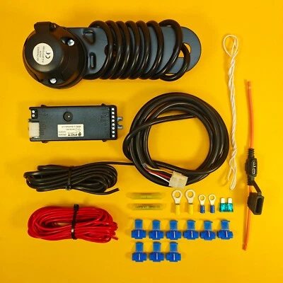 Universal 7 Pin Electric Towbar Wiring Kit PCT ZR2500 Relay 12N 7 Way Bypass UK - Image 1 of 4
