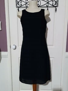 Morgan Spencer Black Dress Size 10 EUC - Picture 1 of 5