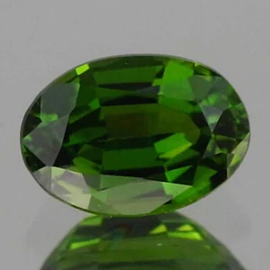 Video_0,53cts_Kenia_seltener natürlicher grober Granat_lebendiger Chromgrün_oval_GM299 - Bild 1 von 2
