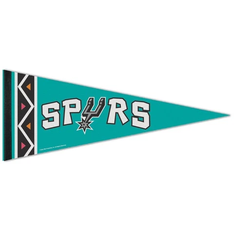 SAN ANTONIO SPURS CITY ROLL UP PREMIUM FELT PENNANT 12"x30" NEW WINCRAFT 👀 Cover