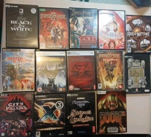 14 Teile Spiele. Doom Is Missing Disc 1. Stadt der Schurken noch versiegelt.  - Bild 1 von 1