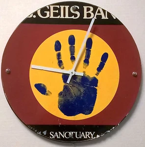 J. Geils Sanctuary Cover Albumuhr 11,5" rund batteriebetrieben - Bild 1 von 6