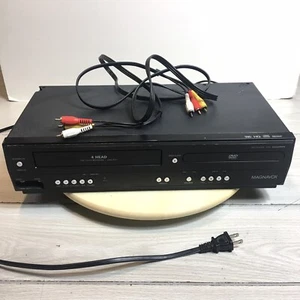 Magnavox DV220MW9 B VCR/DVD/Video Cassette Recorder NO REMOTE Tested READ... - Picture 1 of 8